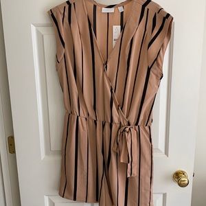 Peachy/Rose Gold Romper